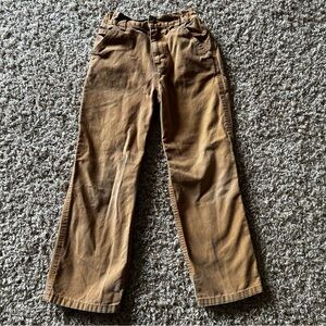 Adjustable waist, Carhartt carpenter jeans pants little boy Size 6